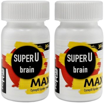 Комплекс SuperU Brain — SuperU Brain - БАД для мозга, улучшения памяти и концентрации внимания